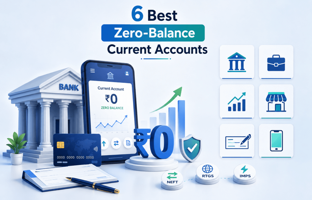 6 BEST ZERO-BALANCE CURRENT ACCOUNTS