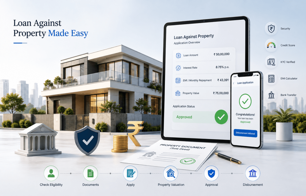 APPLYING FOR LOAN AGAINST PROPERTY MADE EASY