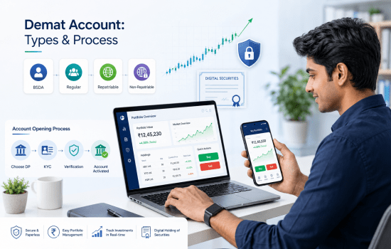 DEMAT ACCOUNT: ITS TYPES & PROCESS