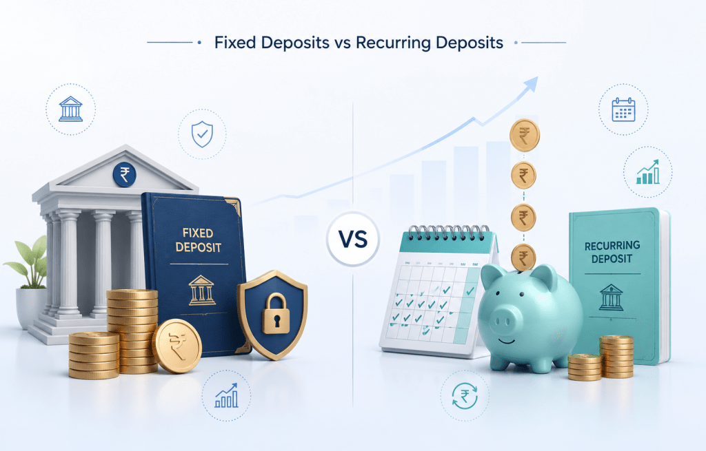 FIXED DEPOSITS VS RECURRING DEPOSITS