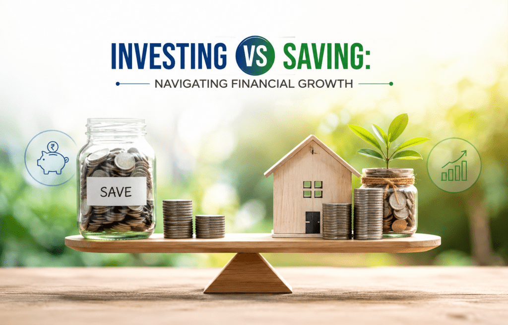 INVESTING VS SAVING: NAVIGATING FINANCIAL GROWTH
