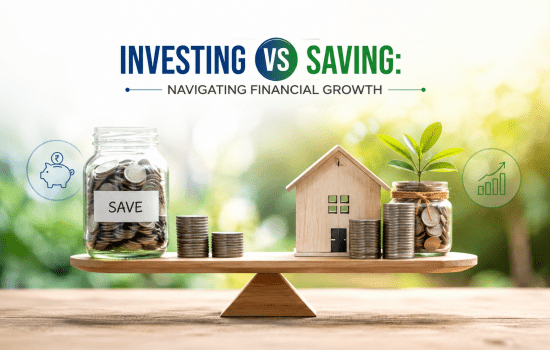 INVESTING VS SAVING: NAVIGATING FINANCIAL GROWTH