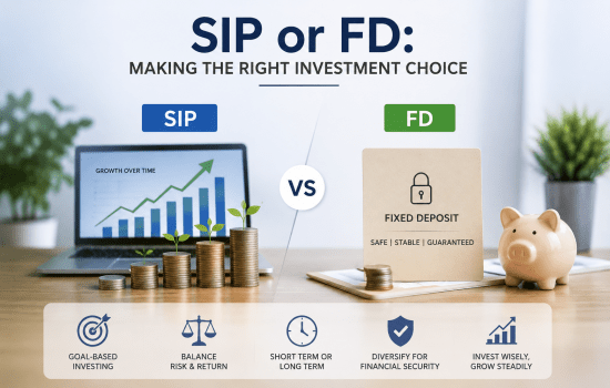 SIP or FD: MAKING THE RIGHT INVESTMENT CHOICE