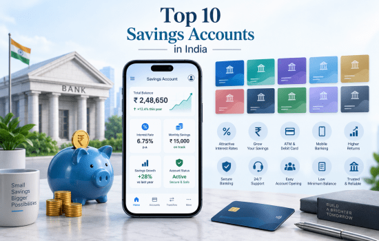 TOP 10 SAVINGS ACCOUNTS IN INDIA – 2023