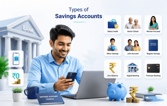TYPES OF SAVINGS BANK ACCOUNTS IN INDIA