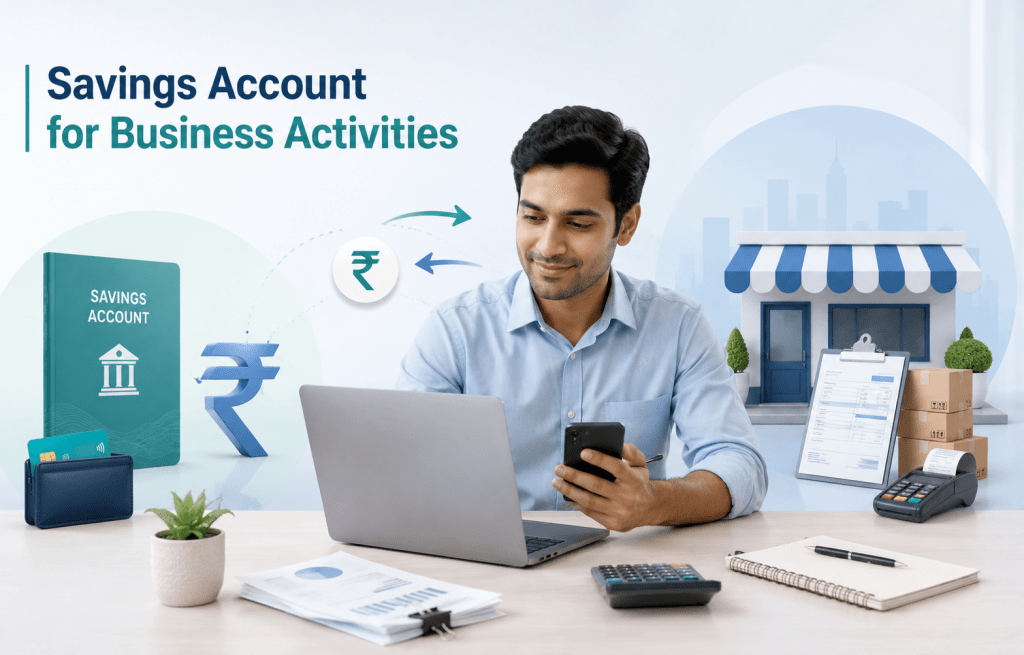 USING SAVINGS ACCOUNT FOR BUSINESS ACTIVITIES