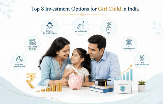 TOP 8 INVESTMENT OPTIONS FOR GIRL CHILD IN INDIA