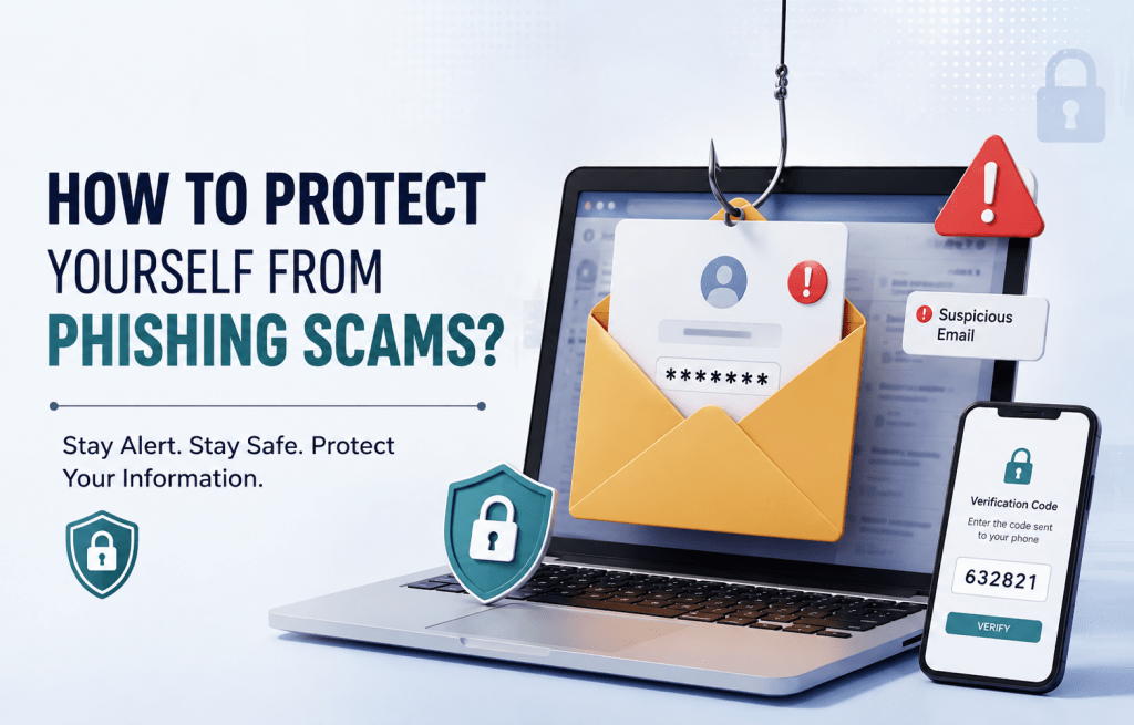 HOW TO PROTECT YOURSELF FROM PHISHING SCAMS?