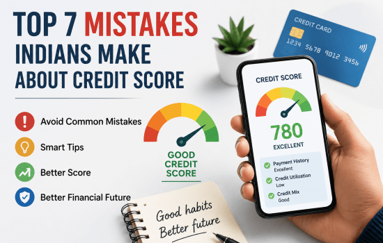 TOP 7 MISTAKES INDIANS MAKE ABOUT CREDIT SCORE